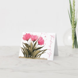 の考えカード – 内空白の部 サンキューカード