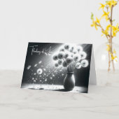 の考えダンデリオンバンチ カード (黄色い花)