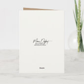 の考えダンボールの看板 カード (裏面)