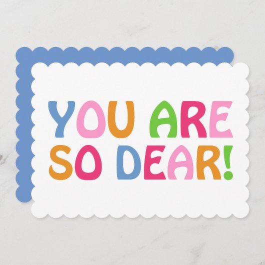 の考え感謝のカラフル引用文 サンキューカード (正面/裏面)