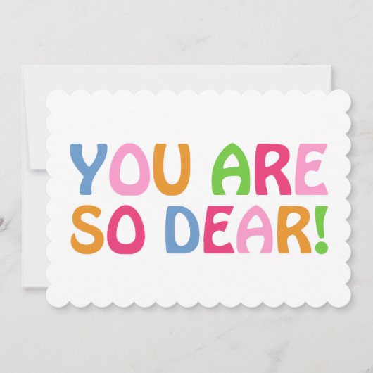 の考え感謝のカラフル引用文 サンキューカード (正面)