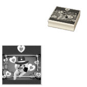 の考え木製のゴムのスタンプ ラバースタンプ (押印)