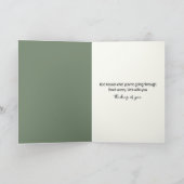 の考え鏡の中でのDandelion反射 カード (内部)