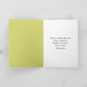 の考えBluebird On a Wicker Chair カード (内部)