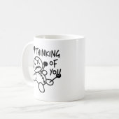 の考えMug – 意味のある贈り物 コーヒーマグカップ (正面左)