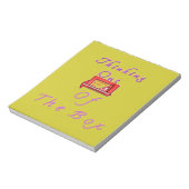 の考えOutside the Boxデザイン ノートパッド (回転)