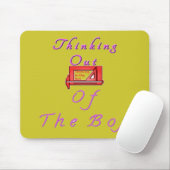 の考えOutside the Boxデザイン マウスパッド (マウス)