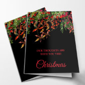 の考えYou哀悼悔やみや弔慰クリスマス シーズンカード