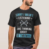 の聞Ax Through Axes Tシャツ (正面)
