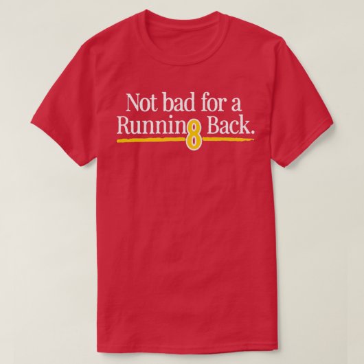 の背にランニング悪くない2 Tシャツ (デザイン正面)