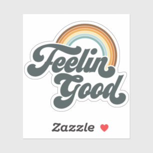 の良感じい虹のヴィンテージカットのビニールのシール シール