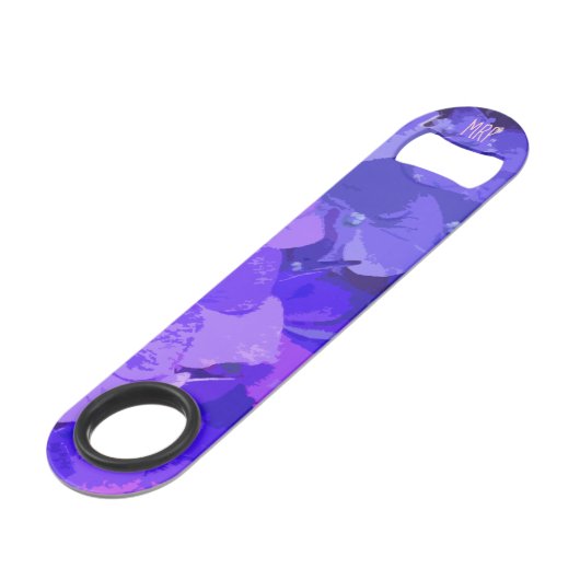 *~*の花の紫色のアジサイの自然のマクロ スピード栓抜き (裏面アングル)