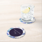 の花びら吹カスタマイズ可能な紙コースター ペーパーコースター (インサイチュ)