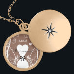 の花嫁結婚メイドの形見ありがとうネックレス ゴールドプレートネックレス<br><div class="desc">Keepsake Necklacesシルバーまたはスターリングシルバーのいずれかを選択</div>