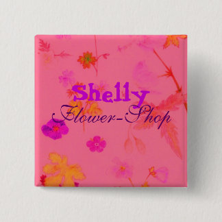 、の花店Shelly 缶バッジ