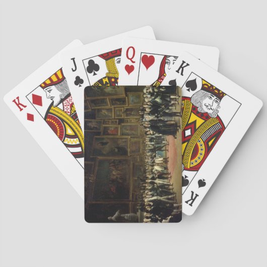 の芸術家へのチャールズX示す賞 トランプ (裏面)