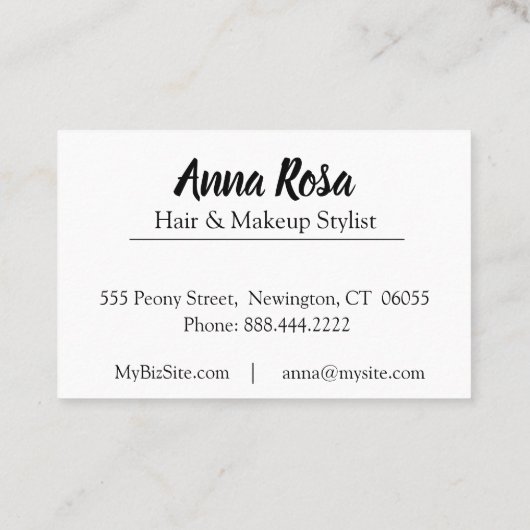 *~*の芸術的なピンク及び青くフェミニンでシックなシャクヤク 名刺 (裏面)