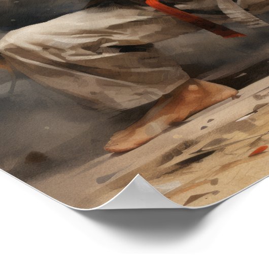 の若中国のいマスターの謎の美しい ポスター (角)