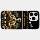 の英インスパイア語先生指導授業 Case-Mate iPhoneケース (裏面 (横))