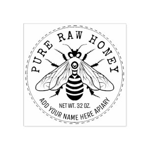 の蜜蜂の蜜蜂の巣の蜂のApiaryを分類する蜂蜜の瓶 ラバースタンプ