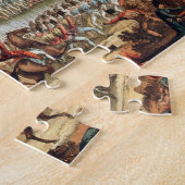 の行為のイギリス陸軍の左の翼 ジグソーパズル (側面)