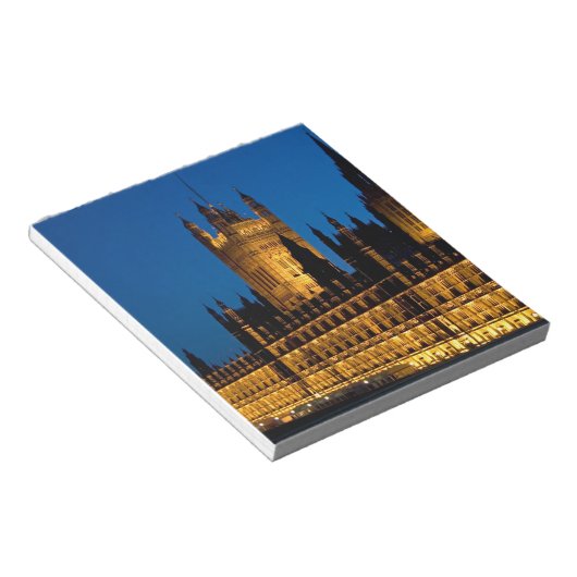 の街の夜の議会 ノートパッド (アングル)