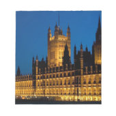 の街の夜の議会 ノートパッド (正面)