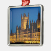 〜の街の夜の議会 メタルオーナメント (左)