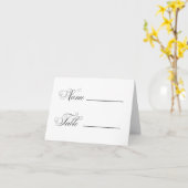 の表結婚シンボルや象徴プレイスカードカード カード (黄色い花)