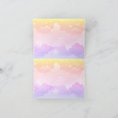 の表結婚シンボルや象徴プレイスカード カード (内部)