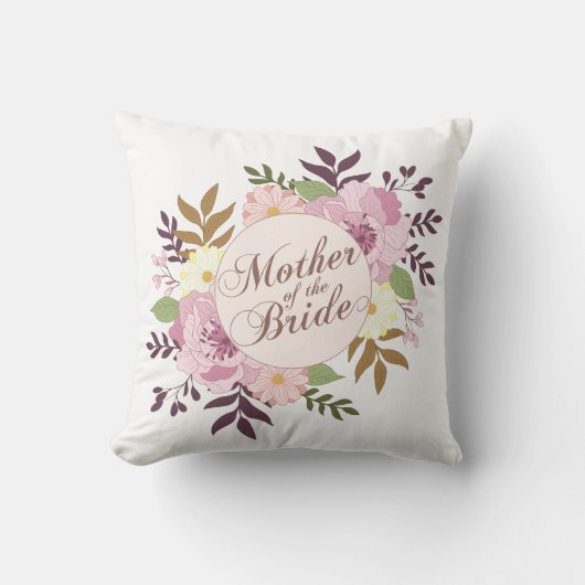 |の装飾用クッションを結婚している花嫁の母 クッション (正面)