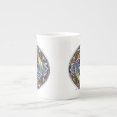 の要賛美素の骨の中国マグカップ ボーンチャイナマグカップ (正面)