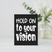 の言インスパイア葉は君の視覚に留まる ポストカード (スタンド正面)