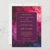 の詳細結婚に天気品を持って 招待状 (正面)