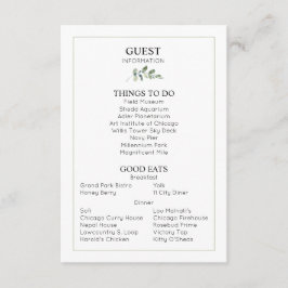 の詳細結婚ゲスト情報エンクロージャカード エンクロージャーカード