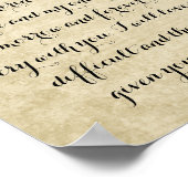 の誓結婚い金ゴールドアンパサンドの後ずっと幸せに ポスター (角)