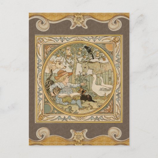 の読おもしろいはがき ポストカード (正面)