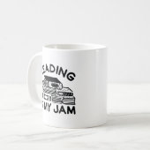 の読のが私のジャム コーヒーマグカップ (正面左)