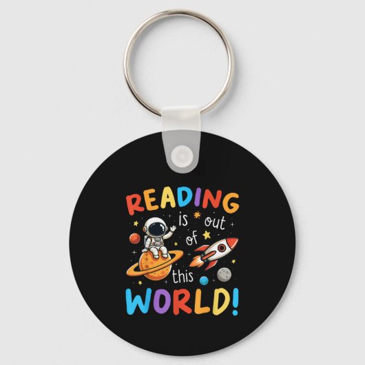 の読は、この世界の宇宙 キーホルダー (正面)