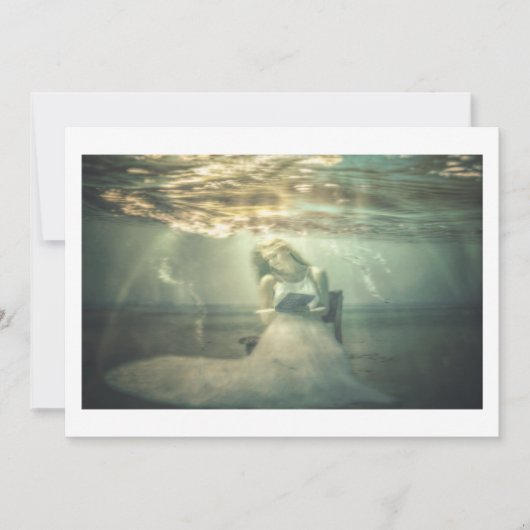 の読アンダーシービューティフルオリジナルファンタジーアート カード (正面)