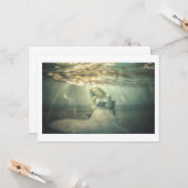 の読アンダーシービューティフルオリジナルファンタジーアート カード (正面/裏面インサイチュ)