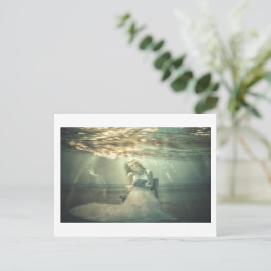 の読アンダーシービューティフルオリジナルファンタジーアート ポストカード (スタンド正面)