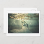 の読アンダーシービューティフルオリジナルファンタジーアート ポストカード (正面/裏面)