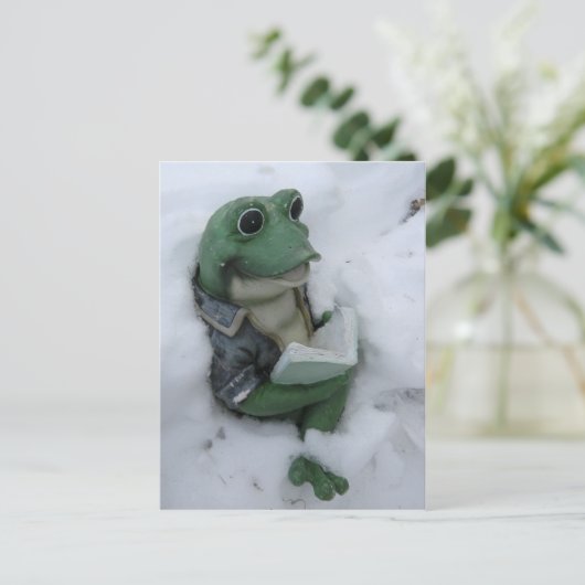 の読カエルはがき ポストカード (スタンド正面)