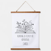 の読チケットはアドベンチャールームPenanant 吊り下げ型タペストリー (正面)