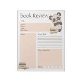 の読ブッククラブスクールキッズメモ帳 ノートパッド (回転)