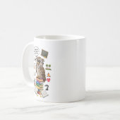 の読ライフスタイルは単なる趣味ではない コーヒーマグカップ (正面左)