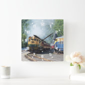 の読ラインALCO C-630 #5308壁時計 スクエア壁時計 (ホーム)