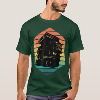 の読ヴィンテージ男性へ読書愛好家リテラシー Tシャツ