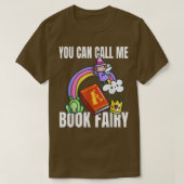 の読先生司書Book Faiと呼ぶことができる Tシャツ (デザイン正面)